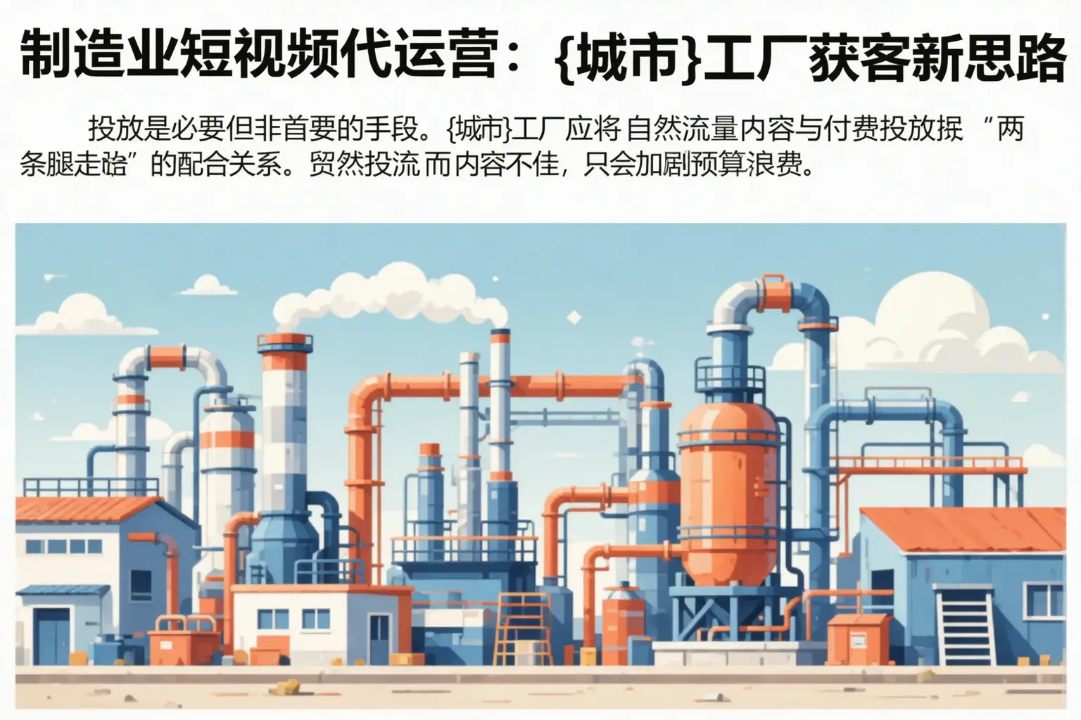 制造业短视频代运营:遂溪工厂获客新思路