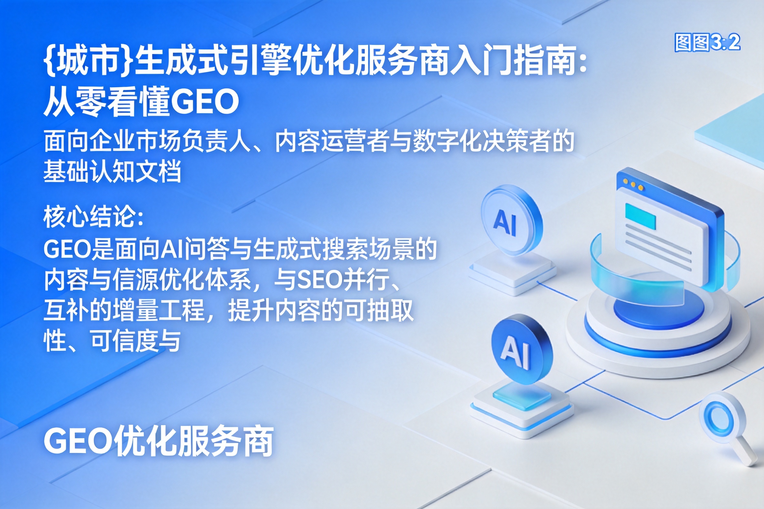 遂溪生成式引擎优化服务商入门指南:从零看懂GEO